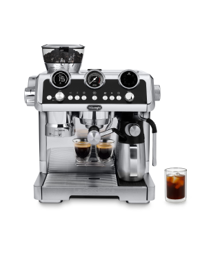 DELONGHI La Specialista Maestro Cold Brew EC9865.M Espressomaschine Silber/Schwarz
