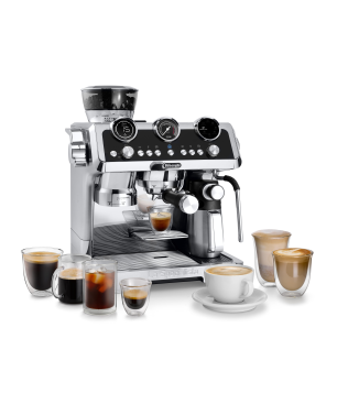 DELONGHI La Specialista Maestro Cold Brew EC9865.M Espressomaschine Silber/Schwarz