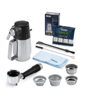 DELONGHI La Specialista Maestro Cold Brew EC9865.M Espressomaschine Silber/Schwarz