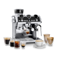 DELONGHI La Specialista Maestro Cold Brew EC9865.M Espressomaschine Silber/Schwarz
