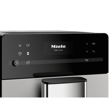 MIELE CM 5510 Silence Kaffeevollautomat AlusilberMetallic