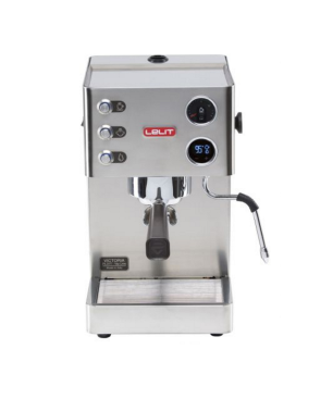 LELIT Victoria Espressomaschine edelstahl, Milchaufschäumdüse