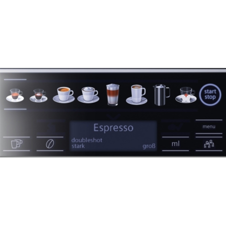 SIEMENS TE 653501 DE EQ.6 PLUS S 300 SILBER Kaffeevollautomat Silber/Schwarz