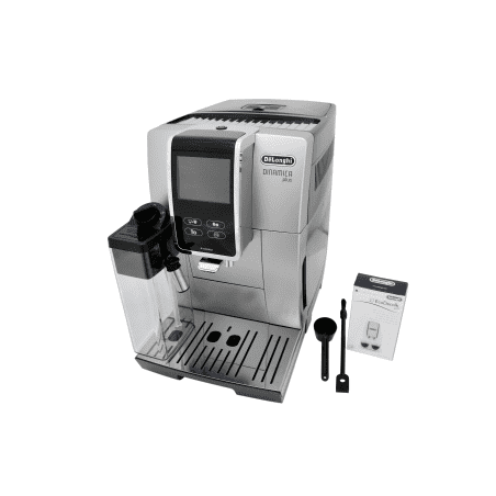 DELONGHI Dinamica Plus ECAM 370.85.SB Kaffeevollautomat Silber/Schwarz