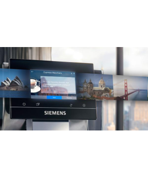SIEMENS TP703D09 EQ.700 Classic Kaffeevollautomat Klavierlack schwarz