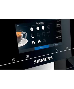 SIEMENS TP703D09 EQ.700 Classic Kaffeevollautomat Klavierlack schwarz