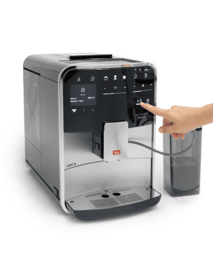 MELITTA F85/0-101 Barista Kaffeevollautomat silber