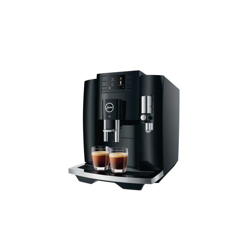JURA E8 (EB) Kaffeevollautomat Piano Black