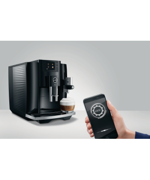 JURA E8 (EB) Kaffeevollautomat Piano Black