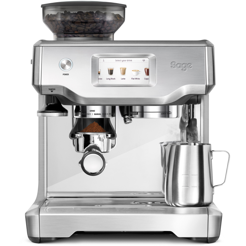 SAGE SES880BSS4EEU1 the Barista Touch Espressomaschine Edelstahl