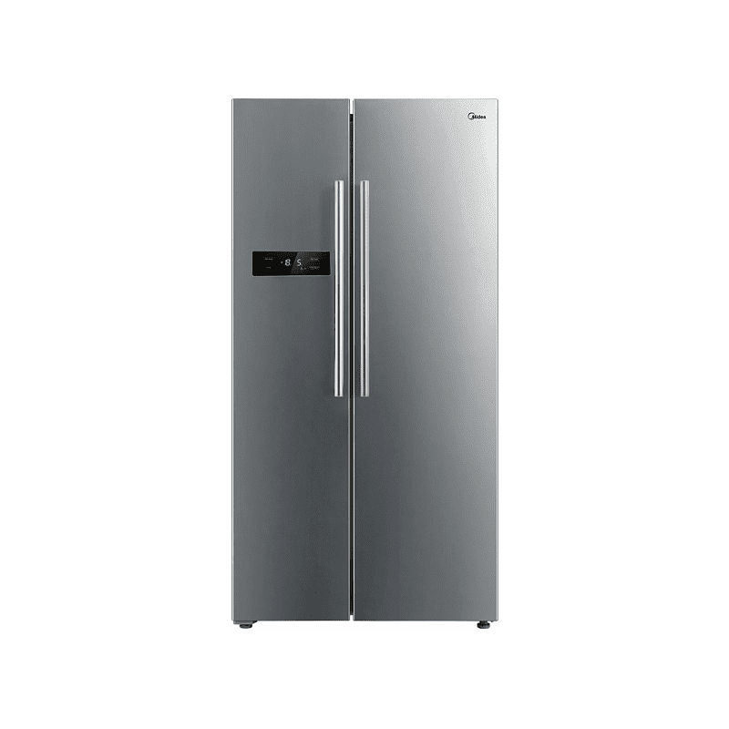 MIDEA MERS530FGF02G Side by Side Kühl-Gefrierkombination (F, 1775 mm hoch, Inox) MIDEA MERS530FGF02G Side by Side Kühl-Gefrierkombination (F, 1775 mm hoch, Inox)