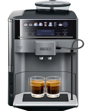 SIEMENS Espresso EQ.6 plus s100 Espressomaschine titan/schwarz