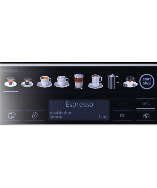 SIEMENS Espresso EQ.6 plus s100 Espressomaschine titan/schwarz