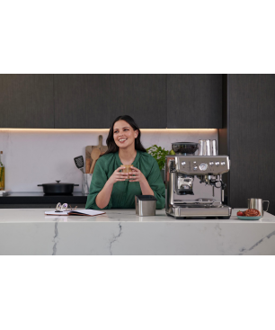 SAGE SES 876 BSS The Impress Espressomaschine Brushed Stainless Steel