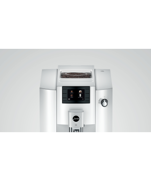 JURA E6 (EC) Kaffeevollautomat Piano White