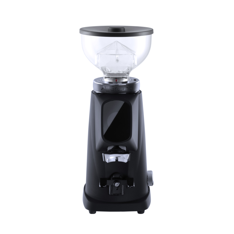 FIORENZATO AllGround Vantaschwarz Kaffeemühle Vanta Schwarz matt (250 Watt, 64mm mit Titanbeschichtung)