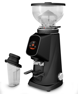 FIORENZATO AllGround Vantaschwarz Kaffeemühle Vanta Schwarz matt (250 Watt, 64mm mit Titanbeschichtung)