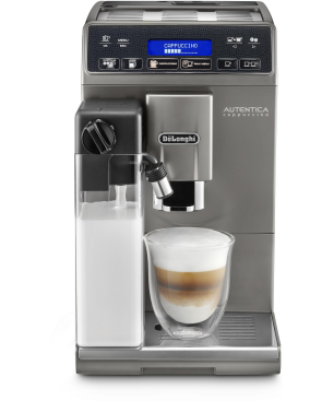 DELONGHI ETAM 29.666 T - AUTENTICA CAPPUCCINO Kaffeevollautomat Titanium/Silber