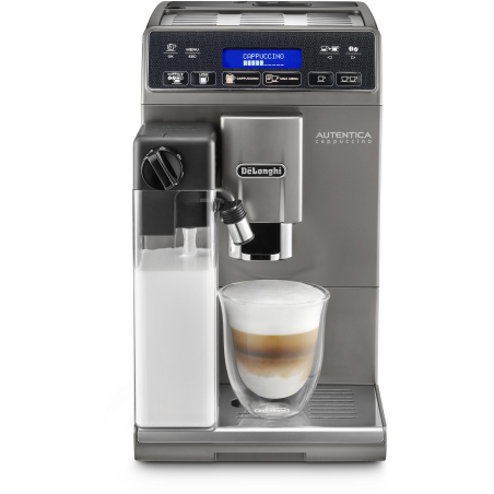 DELONGHI ETAM 29.666 T - AUTENTICA CAPPUCCINO Kaffeevollautomat Titanium/Silber
