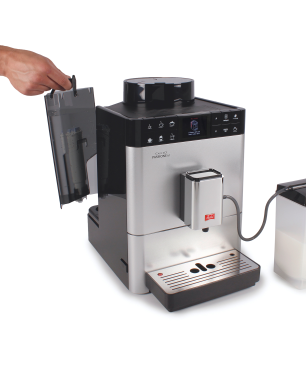 MELITTA F531-101 Kaffeevollautomat Silber