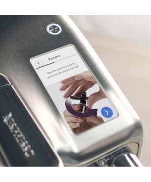 SAGE SNE900BSS4EGE1 Nespresso® Creatista Pro Kapselmaschine Edelstahl