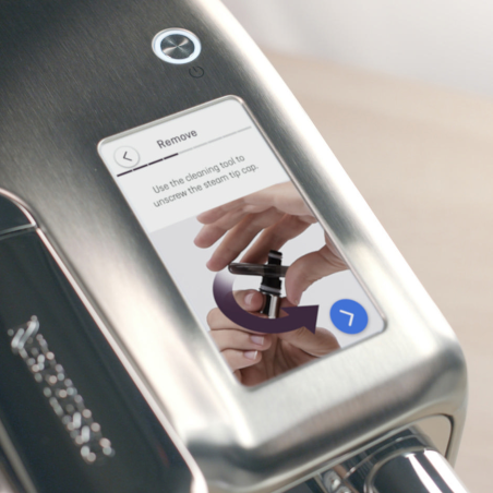 SAGE SNE900BSS4EGE1 Nespresso® Creatista Pro Kapselmaschine Edelstahl
