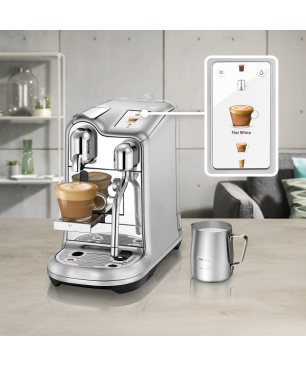 SAGE SNE900BSS4EGE1 Nespresso® Creatista Pro Kapselmaschine Edelstahl