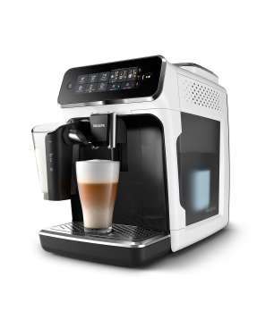 PHILIPS EP3243/50 Serie 3200 LatteGo 5 Kaffeespezialitäten Kaffeevollautomat Matt-Weiß/Klavierlack-schwarze Arena