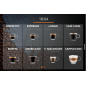 KRUPS EA 875 E Intuition Preference+ Kaffeevollautomat Silber