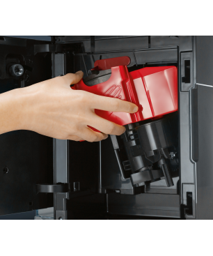 SIEMENS TQ505D09 EQ.500 integral Kaffeevollautomat Saphirschwarz metallic/Klavierlack Schwarz