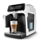PHILIPS EP3343/50 Serie 3300 LatteGo 6 Kaffeespezialitäten Kaffeevollautomat Weiß/Klavierlack-Schwarz