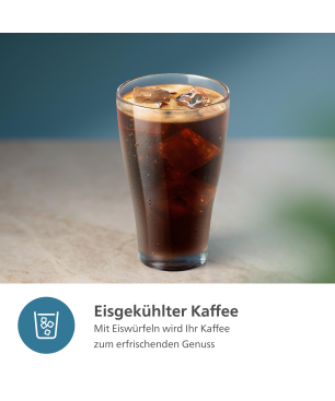 PHILIPS EP3343/50 Serie 3300 LatteGo 6 Kaffeespezialitäten Kaffeevollautomat Weiß/Klavierlack-Schwarz