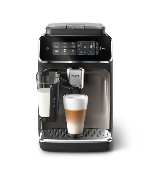 PHILIPS EP3347/90 Serie 3300 LatteGo 6 Kaffeespezialitäten Kaffeevollautomat Schwarz, verchromt