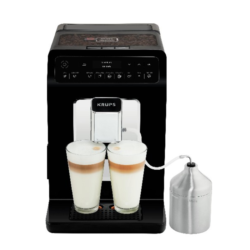 KRUPS EA 8918 EVIDENCE PIANO-BLACK Kaffeevollautomat Schwarz/Chrome