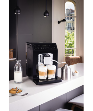 KRUPS EA 8918 EVIDENCE PIANO-BLACK Kaffeevollautomat Schwarz/Chrome
