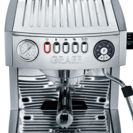 GRAEF ES 850 EU MARCHESA SILBER Espressomaschine Hochglanz/Silber