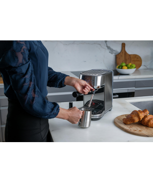 SAGE SES500BSS4EEU1 THE BAMBINO PLUS Espressomaschine Silber