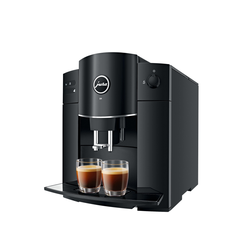 JURA D4 Kaffeevollautomat Piano Black