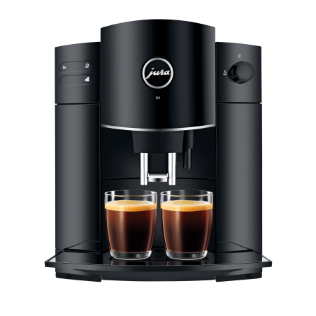 JURA D4 Kaffeevollautomat Piano Black