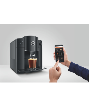 JURA D4 Kaffeevollautomat Piano Black