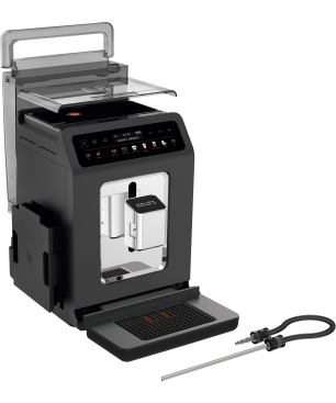 KRUPS EA895N Evidence Kaffeevollautomat Meteor Graphit