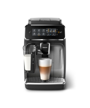 PHILIPS EP3246/70 Serie 3200 LatteGo 5 Kaffeespezialitäten Kaffeevollautomat Matt-Schwarz/Silber-lackierte Arena
