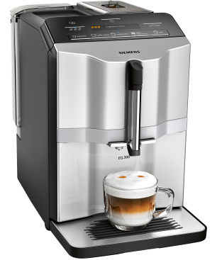 SIEMENS TI353501DE EQ.300 Kaffeevollautomat Silber