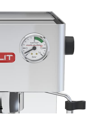 LELIT PL41EM Espressomaschine Edelstahl