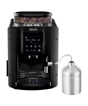 KRUPS EA 8160 SCHWARZ Kaffeevollautomat Schwarz