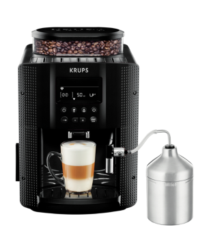 KRUPS EA 8160 SCHWARZ Kaffeevollautomat Schwarz