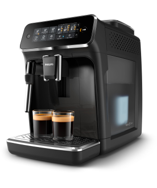 PHILIPS EP 3221/40 3200 MATT-SCHWARZ/EDELSTAHL PANARELLO Kaffeevollautomat Klavierlack-Schwarz