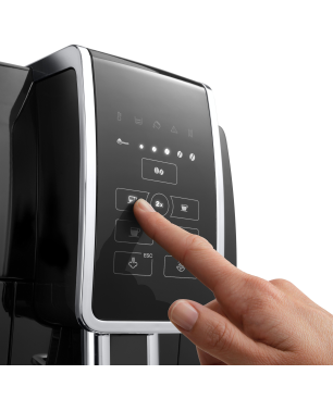 DELONGHI Dinamica ECAM350.15.B Kaffeevollautomat Schwarz