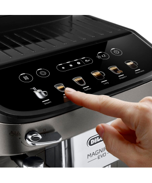 DELONGHI Magnifica Evo ECAM290.42.TB Kaffeevollautomat Titan/Schwarz