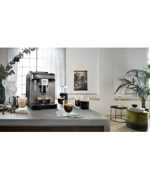 DELONGHI Magnifica Evo ECAM290.42.TB Kaffeevollautomat Titan/Schwarz